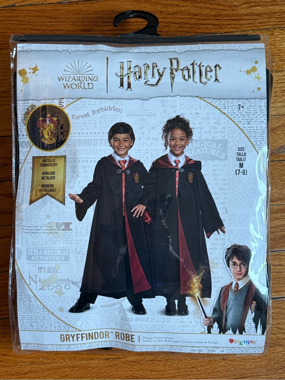 Disguise Harry Potter Gryffindor Robe - Black and Red